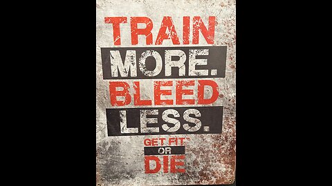 Train More, Bleed Less
