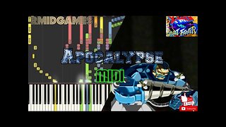 X-Men Vs Street Fighter - Apocalypse ~ Piano ( Midi )