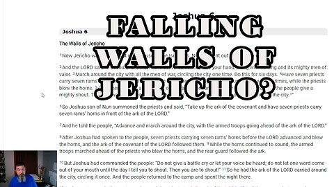 Walls of Jericho, City of Ai: Joshua 6-9