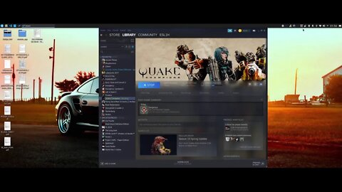 Quake Champions on LINUX (w/ SteamPlay)