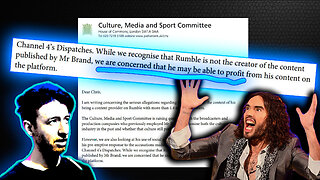 UK Government Pressures RUMBLE to Cancel Russell Brand