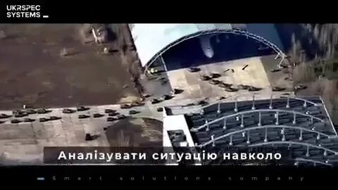 Ukrainian drone captures Russian Armed Forces