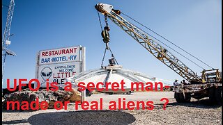 UFO is a secret man-made or real aliens ? #ufo