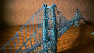 Building the Golden Gate Bridge with a 3D Pen