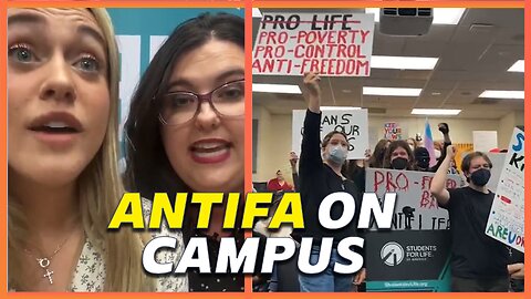 ANTIFA Attacked Pro-Life Students At My VCU Speech In Richmond | Isabel Brown LIVE