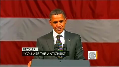 Obama called the antichrist, smiles with glee