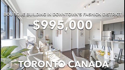 Boutique Condo For Sale in Toronto's Fashion District. Top rated Toronto real estate agent