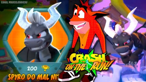 Batalha contra o Spyro do Mal Nitro | Crash On The Run