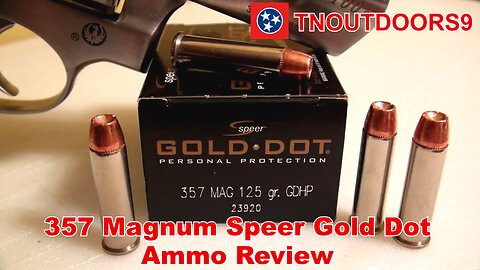 357 Magnum Speer Gold Dot Ammo Review