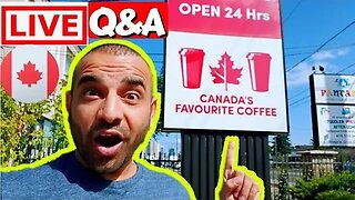 Life In CANADA (Walking Tour Of TORONTO) Answering Questions