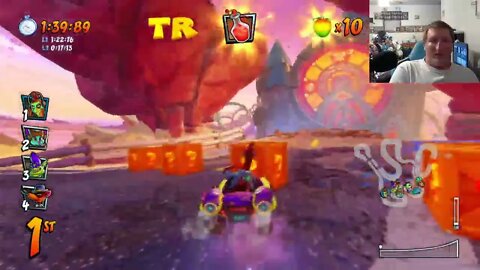 Out of Time CTR Challenge Gameplay - Crash Team Racing Nitro-Fueled