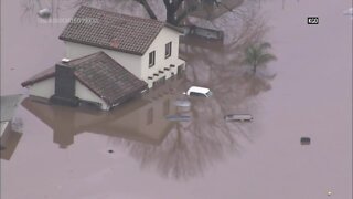 California deluged by floodwaters