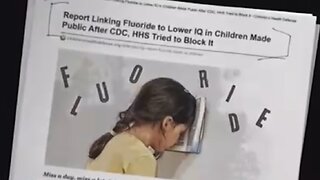 HHS Intentionally Hid What The Fluoride Effects In The Water Are, On Children/Humans Intentionally! Alex Jones InfoWars