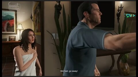 GTA V Mission 6.. Marrrege Cauncling Michael catches Amanda red-handed with her boyfriend