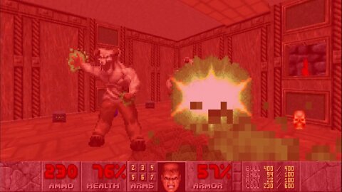 Doom 2: Hell on Earth (Ultra-Violence Plus 100%) - Map 27: Monster Condo