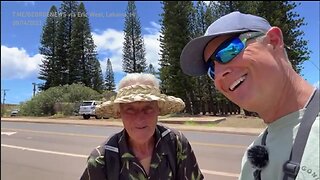 Lahaina, Maui - Why Was Traffic Stopped on Front Street by the Police Dept?
