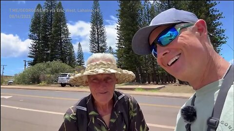 Lahaina, Maui - Why Was Traffic Stopped on Front Street by the Police Dept?