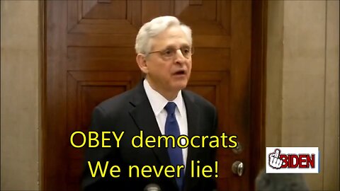 OBEY democrats, We never lie