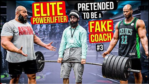 Elite Powerlifter Pretended to be a FAKE TRAINER #3 | Anatoly Aesthetics in Public