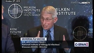 Fauci, Bright, and Dazek Caught Wargaming COVID VIrus and mRNA Vaccine Rollout - 10-29-19