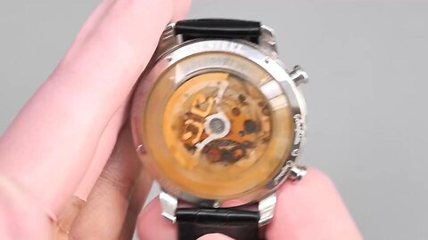 Severely rusted blister watch restored as new.#restoration