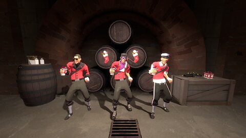 The Boston Boys Want a Bonk Cranberry [TF2 Raw Footage]