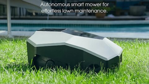Lawna: The Smart Cyber Mower with Visual AI