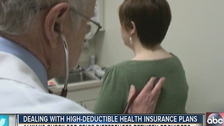 Dealing with high-deductible health insurance plans