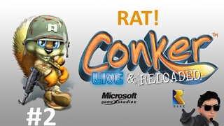 Conkers Bad Fur Day Live and Reloaded (Xbox Backwards Compatible) walkthrough #2 RAT!