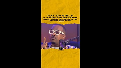 #raydaniels If u knew what being humble really meant u wld neva use it again🎥 @thegaudsshow_