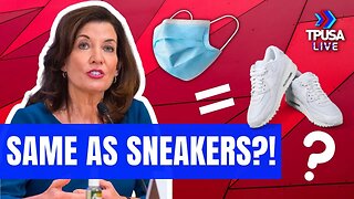 NY GOV. JUSTIFIES MASKING KIDS BY COMPARING IT TO WEARING SNEAKERS IN SCHOOL