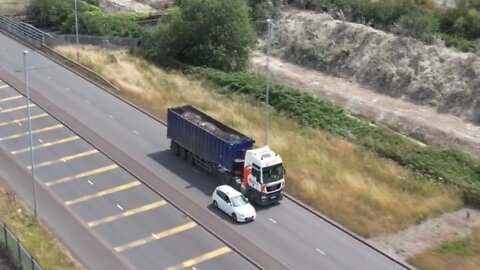 Runtech Nice MAN Truck with Tipper Trailer - Welsh Truck Spotting