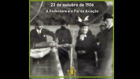 👑A Princesa Isabel e o Pai da Aviação Santos Dumont✈️