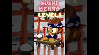 Sushi Bento Level Evolution / Bloons TD 6 Hero #Shorts