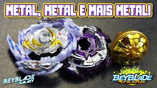 Testando 021 - RAGE DIABOLOS .Ch 3A contra três combos - Beyblade Burst ベイブレードバースト