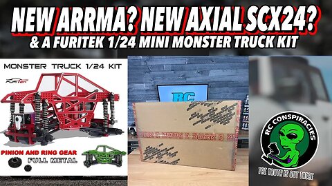 NEW RCs COMING!? ARRMA EXB What? Axial 1/24 Bronco-ish Thing? Furitek Mini Monster Truck!