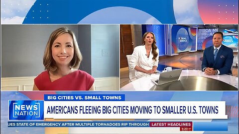 Jessica Anderson discusses big-city vs small-town values