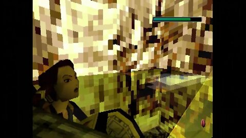 Tomb Raider III (PS1, Luds Gate) Gameplay Sample