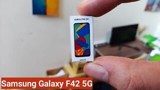Samsung galaxy F42 5G unboxing miniature / mini phone