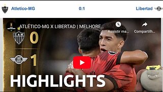 Copa Libertadores 2023 ATLETICO MG 0 x 1 LIBERTAD rodada 1