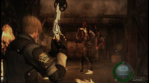 RESIDENT EVIL 4 HANDCANNON CHIEF BITORES MENDEZ BOSS FIGHT