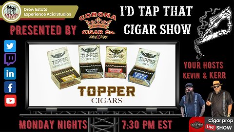 Chris Topper of Topper Cigars, I'd Tap That Cigar Show Episode 230