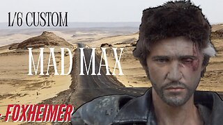 1/6 Mad Max The Road Warrior action figure custom head sculpt Mel Gibson Battle Damaged 02 SOLD