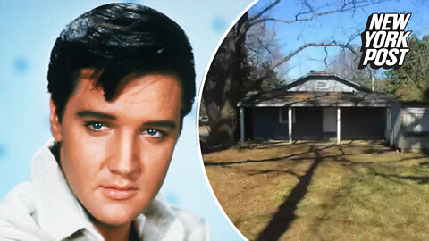 Elvis Presley's abandoned childhood home goes up for auction
