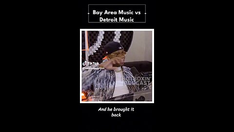 Bay Area Music VS Detroit Music