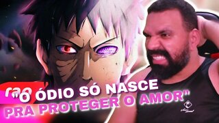 REAGINDO AO Rap do Obito (Naruto) - MAIS NINGUÉM VAI SOFRER O QUE EU SOFRI | NERD HITS