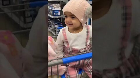 Princess Eshaal at Walmart today #ytshorts #trending #viralvideo