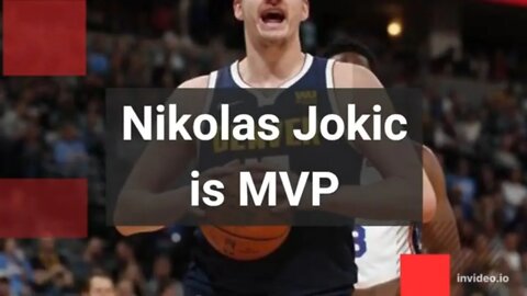 Nikolas Jokic is MVP - NBA