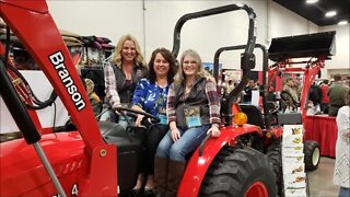 FUN at the Outdoor Life Sportsman's Expo Branson Tractors-Deer Blinds and more