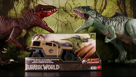 New Jurassic World Mission Mayhem Truck Set Unboxed Legacy Collection @target #dinosaurtoys